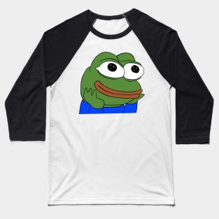 feelswowman happy wholesome pepe Baseball T-Shirt